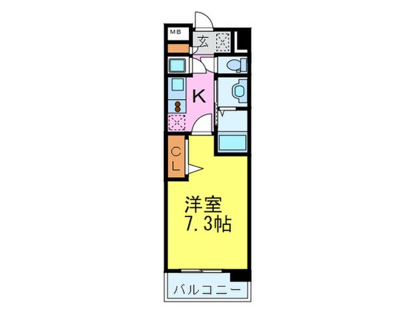 パークフラッツ緑地公園の物件間取画像